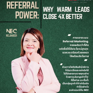 ReferraReferral Power: Why Warm Leads Close 4x Betterl Power: Why Warm Leads Close 4x Better